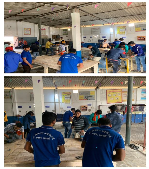 Students in Fitter Workshop